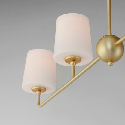 4 Light Linear Pendant