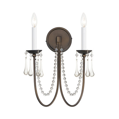 2 Light Wall Sconce