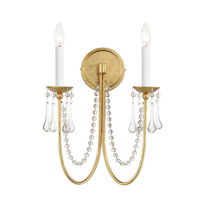 2 Light Wall Sconce