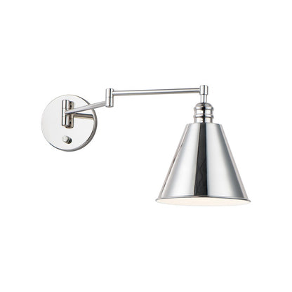 1 Light Horizontal Swing Arm