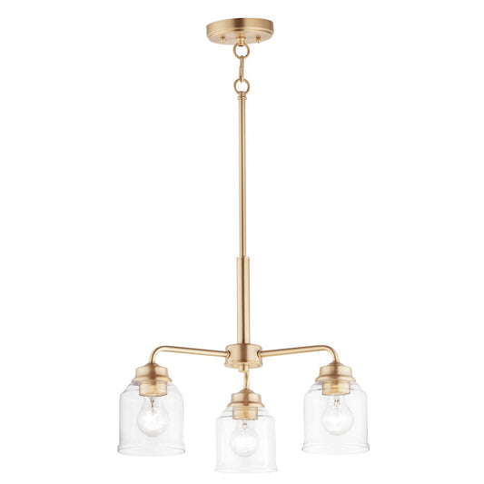 Maxim Lighting Acadia 3 Light Single-Tier Chandelier, Heritage