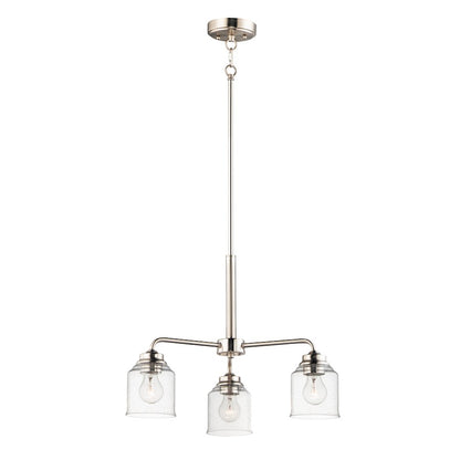 3 Light Semi-Flush Mount