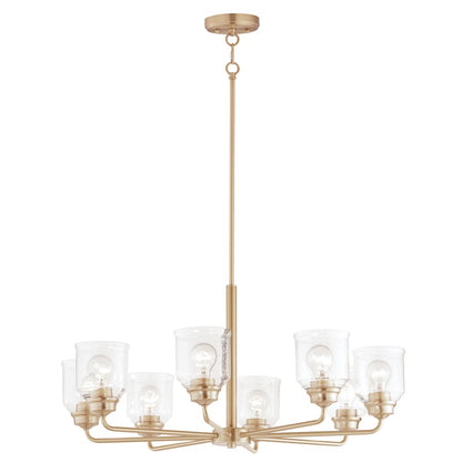 Maxim Lighting Acadia 8 Light Chandelier, Heritage