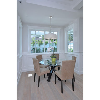Maxim Rondo 4 Light Entry Foyer Pendant, Polished Nickel