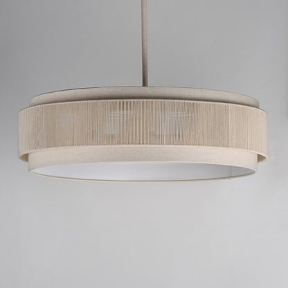Maxim Lighting Seacliff 4 Light Single Pendant, Natural Aged Brass