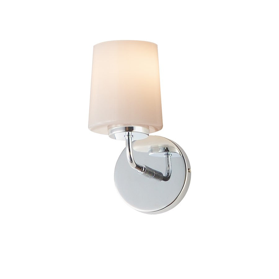 Maxim Lighting Durham 1 Light Wall Sconce, Polished Chrome - 12891WTPC