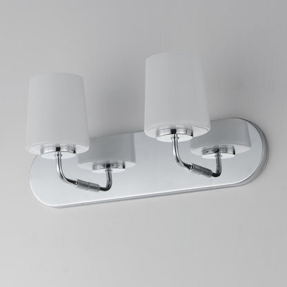 Maxim Lighting Durham 2 Light Bath Vanity, Polished Chrome