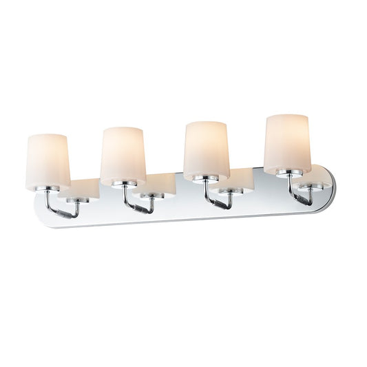 Maxim Lighting Durham 4 Light Bath Vanity, Polished Chrome