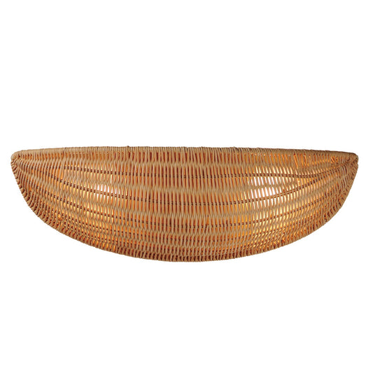 Maxim Lighting Bower 2 Light 5.5" Wall Sconce, Natural Aged Brass
