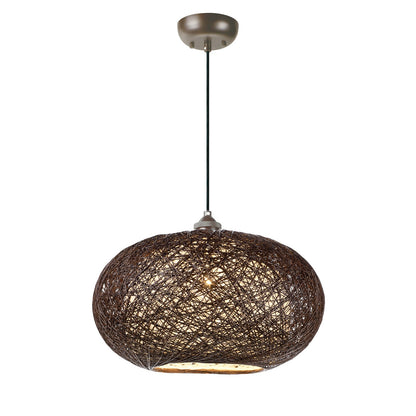 Maxim Bali 1-Light Chandelier, Twine