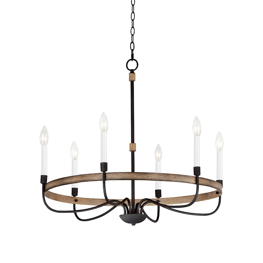 Franklin Chandelier, Driftwood