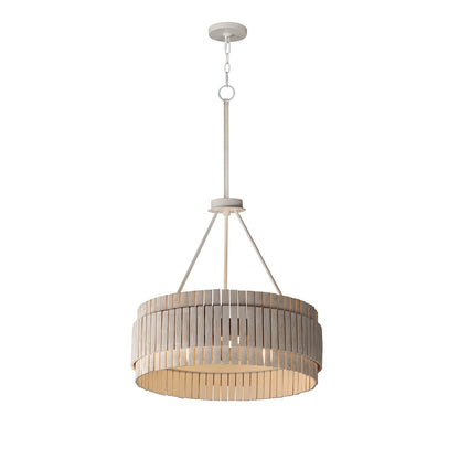 Maxim Lighting Satori 3 Light 39" Flush Mount, Ecru
