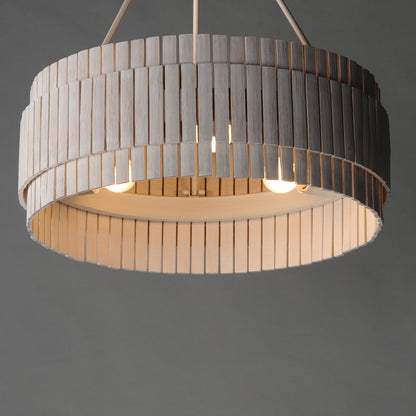 Maxim Lighting Satori 3 Light 39" Flush Mount, Ecru