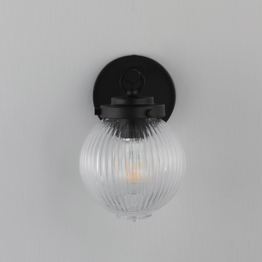 Maxim Lighting Kasbah 1Lt Sconce, Oil Rubbed Bronze/Ribbed