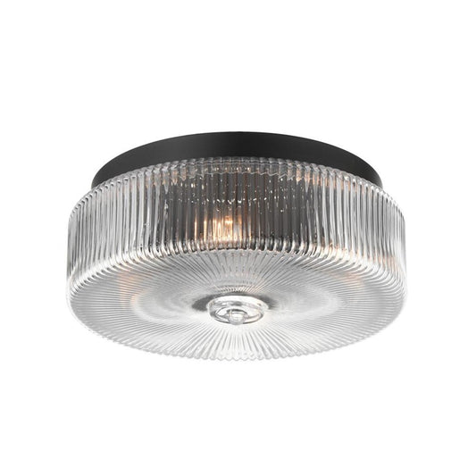 Maxim Lighting Kasbah 4Lt Flush, Oil Rubbed Bronze/Ribbed