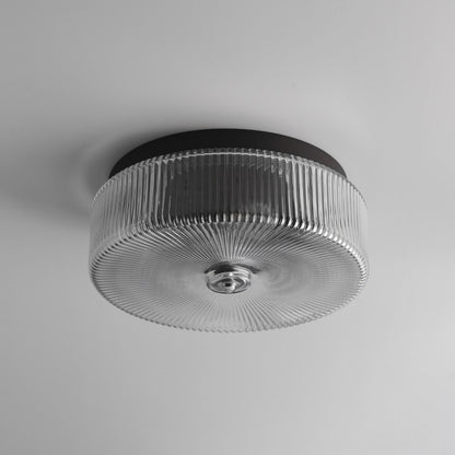 Maxim Lighting Kasbah 4Lt Flush, Oil Rubbed Bronze/Ribbed