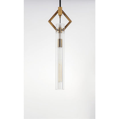 1 Light Mini Pendant, Black