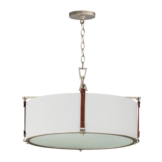 4 Light Pendant, Zinc