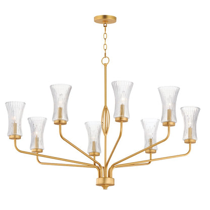 Camelot Chandelier, Brass