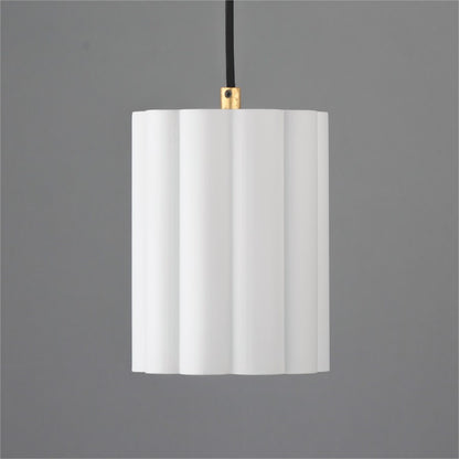 Maxim Lighting Primrose 1Lt 8.75" Single Pendant, White/Gold Leaf