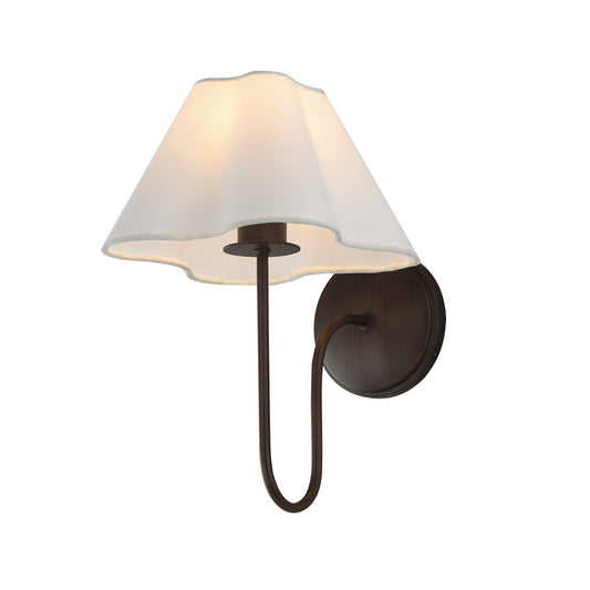 Maxim Lighting Saxon 1 Light 14.5" Wall Sconce, Oil Rubbed Bronze