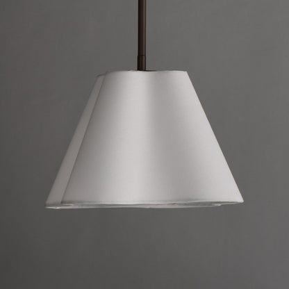 Maxim Lighting Saxon 1Lt 9" Single Pendant, Oil Rubbed Bronze/White