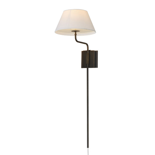 Maxim Lighting Dunbridge 1Lt 39.25" Wall Sconce, Olive Wht/Bronze