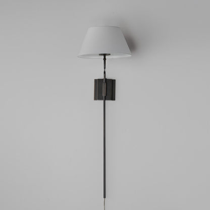 Maxim Lighting Dunbridge 1Lt 39.25" Wall Sconce, Olive Wht/Bronze