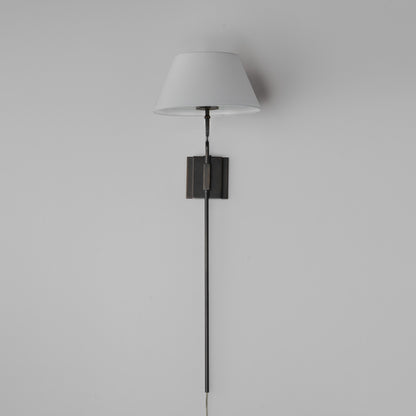Maxim Lighting Dunbridge 1Lt 39.25" Wall Sconce, Olive Wht/Bronze