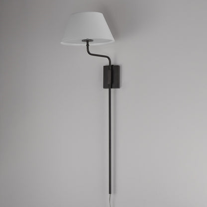 Maxim Lighting Dunbridge 1Lt 39.25" Wall Sconce, Olive Wht/Bronze