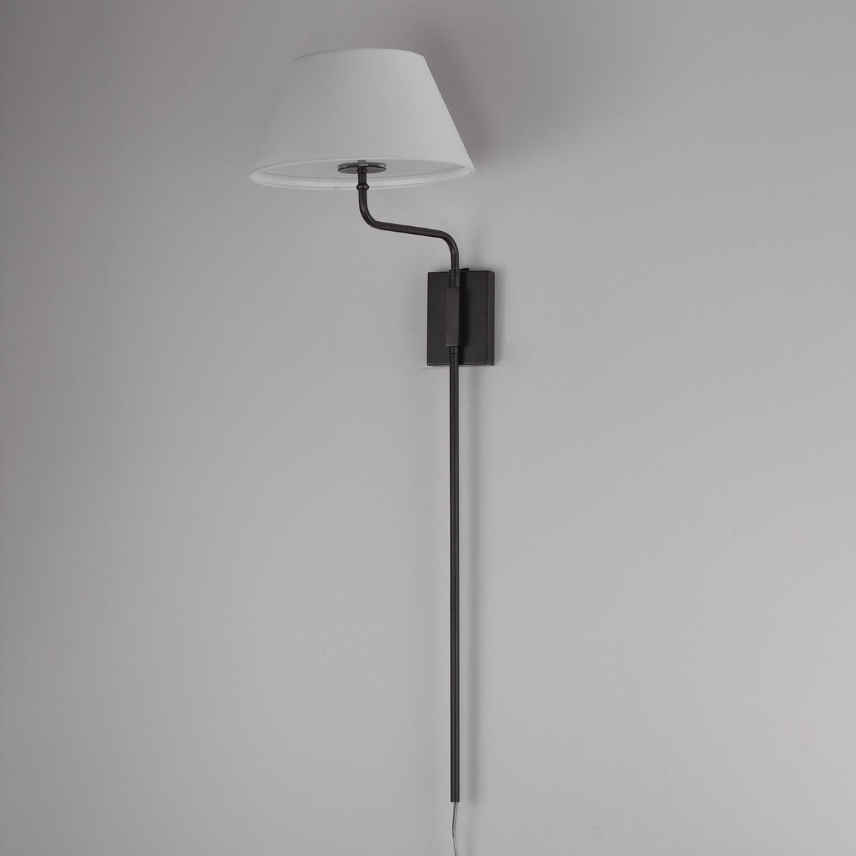 Maxim Lighting Dunbridge 1Lt 39.25" Wall Sconce, Olive Wht/Bronze