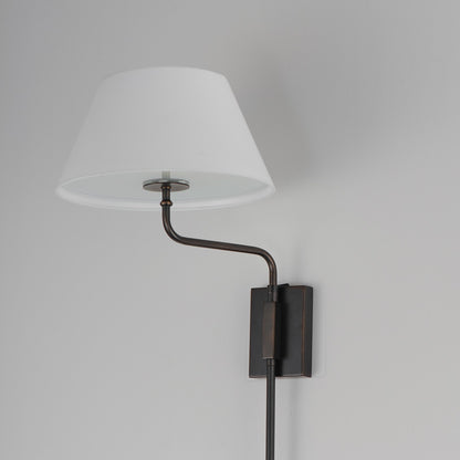 Maxim Lighting Dunbridge 1Lt 39.25" Wall Sconce, Olive Wht/Bronze