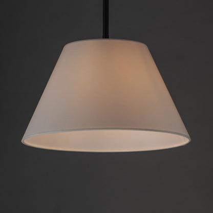 Maxim Lighting Dunbridge 1Lt 9" Single Pendant, Wht/Antique Bronze