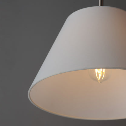 Maxim Lighting Dunbridge 1 Light 9" Single Pendant, Polished Nickel