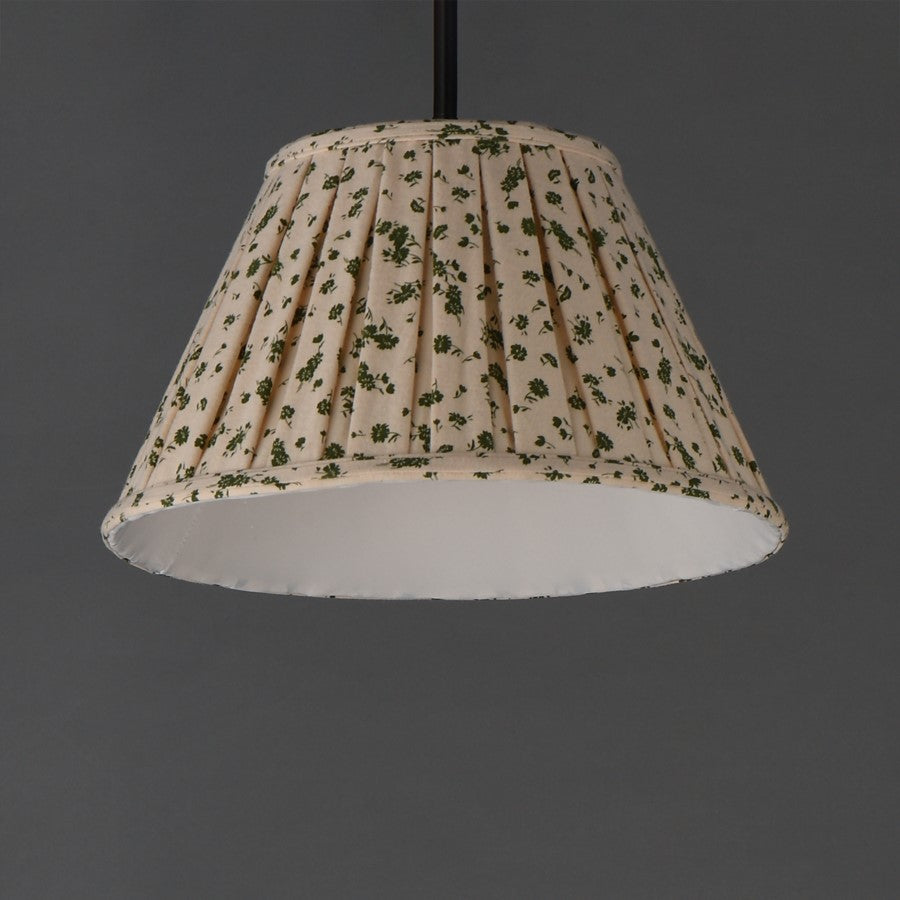 Maxim Lighting Dunbridge 1Lt 9" Single Pendant, Olive Wht/Bronze