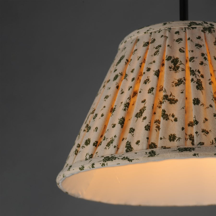 Maxim Lighting Dunbridge 1Lt 9" Single Pendant, Olive Wht/Bronze