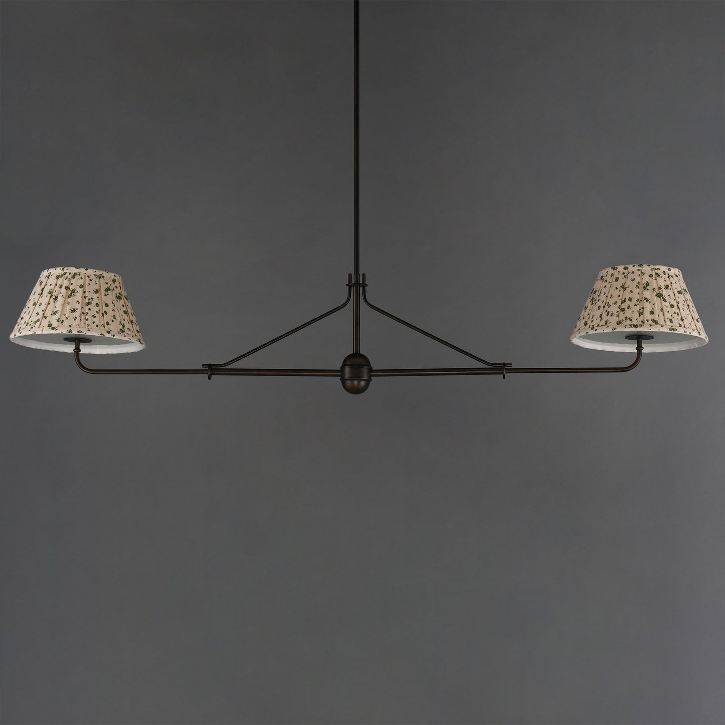 Maxim Lighting Dunbridge 2Lt 11" Linear Pendant, Antique Bronze