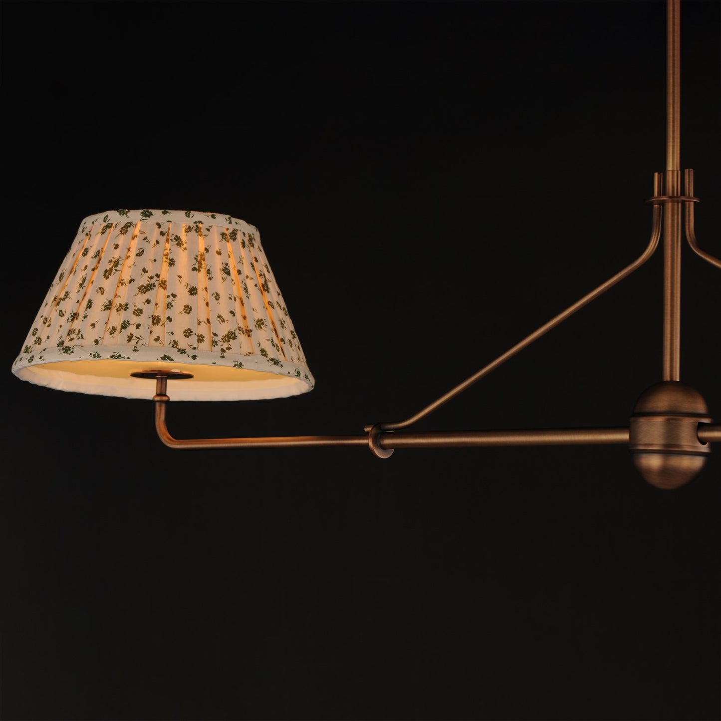 Maxim Lighting Dunbridge 2Lt 11" Linear Pendant, Weathered Brass