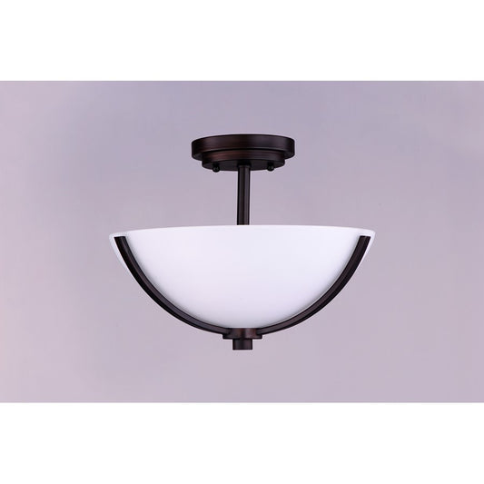 Maxim Lighting Deven 3-Light Semi Flush