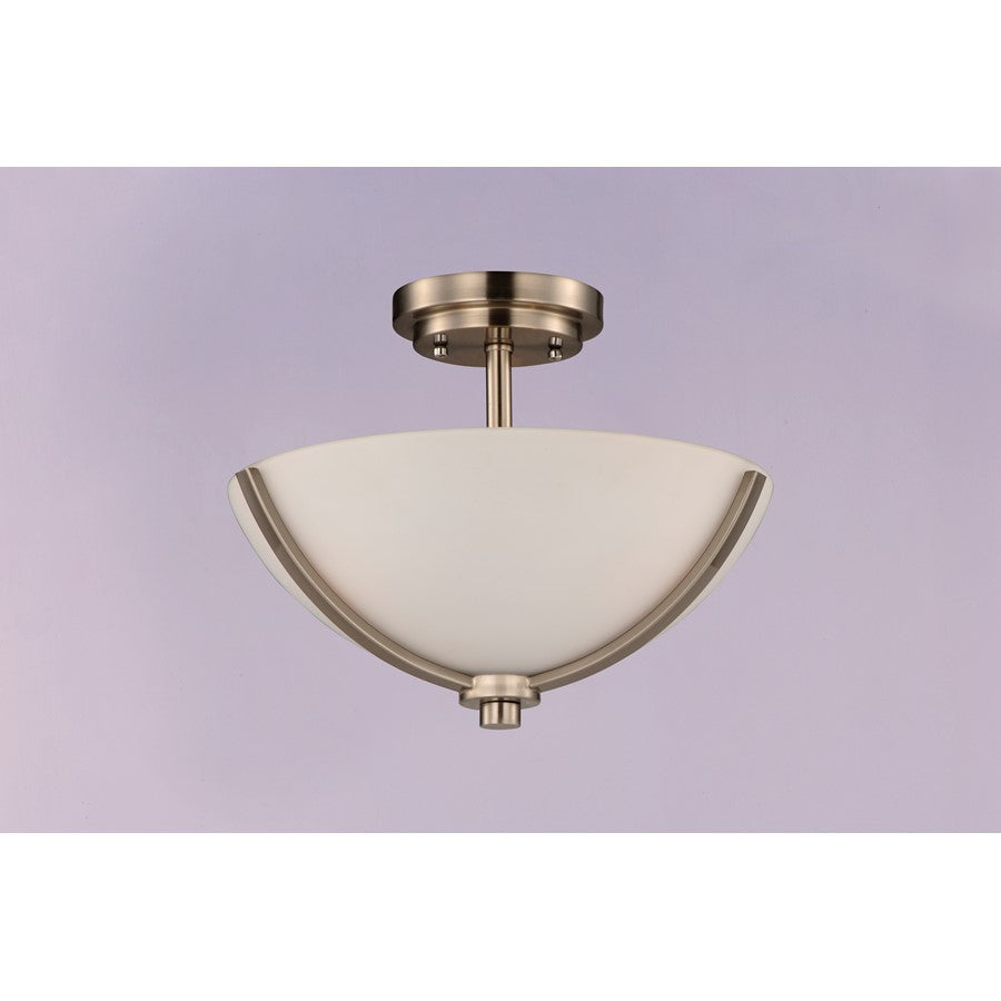 Maxim Lighting Deven 3-Light Semi Flush