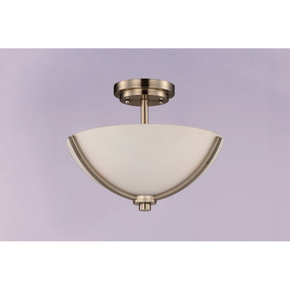 Maxim Lighting Deven 3-Light Semi Flush