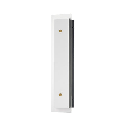 Maxim Lighting Spectre 1Lt 24" Sconce, Black/Brass/Ribbed