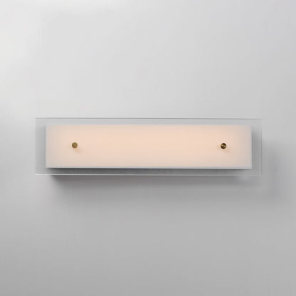 Maxim Lighting Spectre 1Lt 24" Sconce, Black/Brass/Ribbed