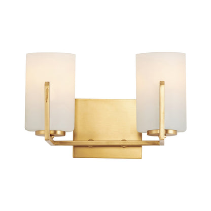 Maxim Lighting Dart 4-Light Bath Vanity, Satin Brass - 21284SWSBR