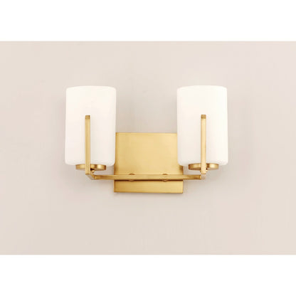 Maxim Lighting Dart 4-Light Bath Vanity, Satin Brass - 21284SWSBR