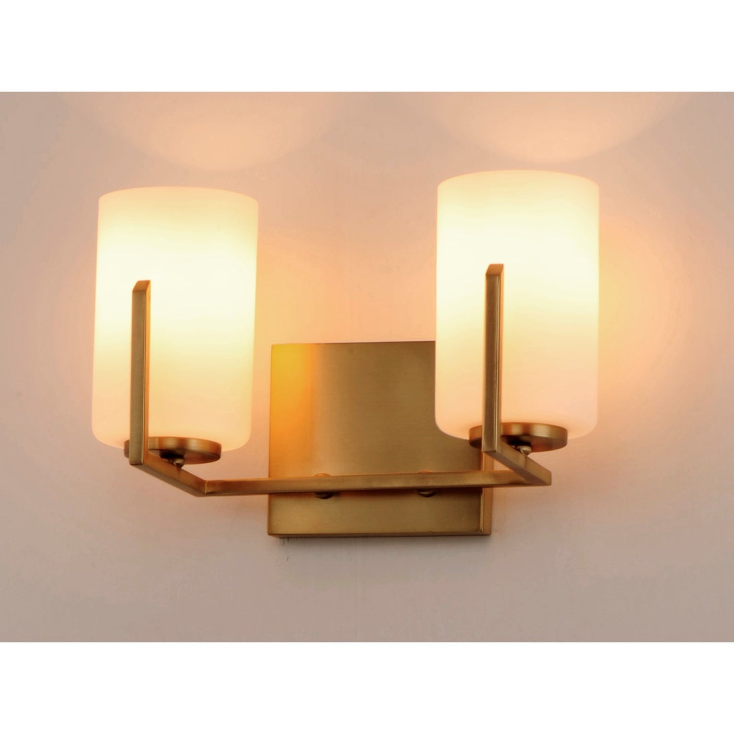 Maxim Lighting Dart 4-Light Bath Vanity, Satin Brass - 21284SWSBR