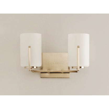 Maxim Lighting Dart 4-Light Bath Vanity, Satin Brass - 21284SWSBR