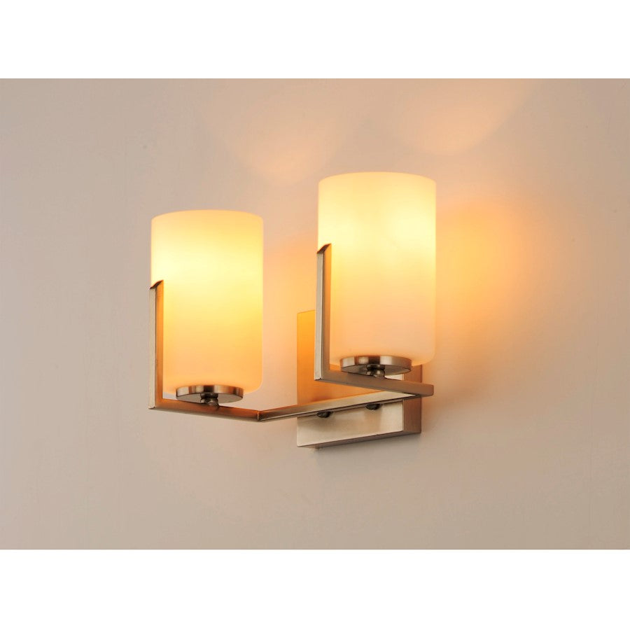 Maxim Lighting Dart 4-Light Bath Vanity, Satin Brass - 21284SWSBR