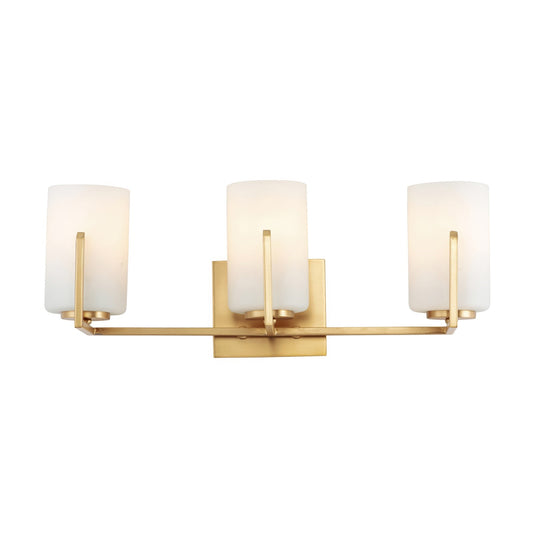 Maxim Lighting Dart 4-Light Bath Vanity, Satin Brass - 21284SWSBR