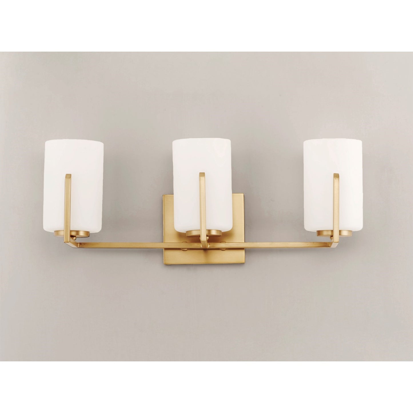 Maxim Lighting Dart 4-Light Bath Vanity, Satin Brass - 21284SWSBR